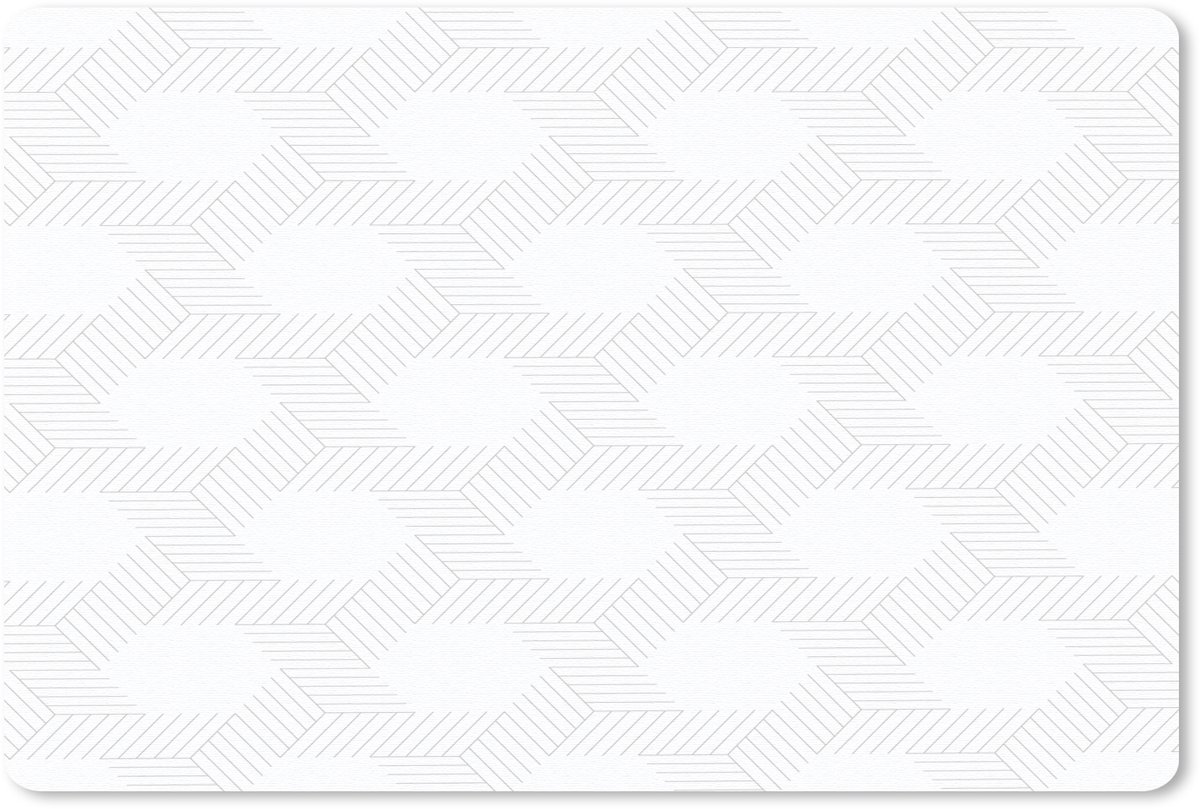 Muismat 27x18 cm - Mousepad Grafisch - Patroon - Modern - Muismatten