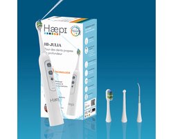 Haepi Julia - Brosse à dents sonique 3 en 1 avec irrigateur buccal et détartreur