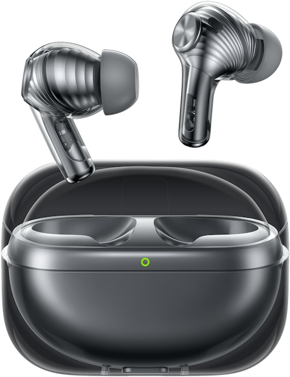 oraimo SpaceBuds Pro – Draadloze Oordopjes – 50dB Hybride ANC – 32u Batterij – 4 ENC Microfoons – Bluetooth