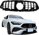 Grill compatibel met Mercedes CLA Klasse C118 X118 Facelift glans zwart