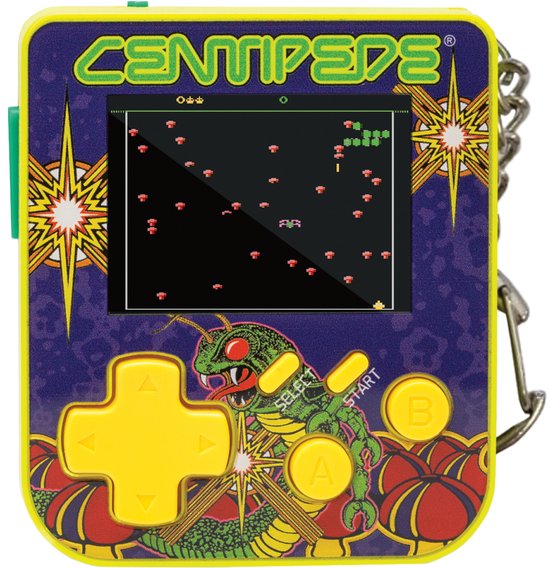 Foto: Evercade super micro keychain gamer atari centipede