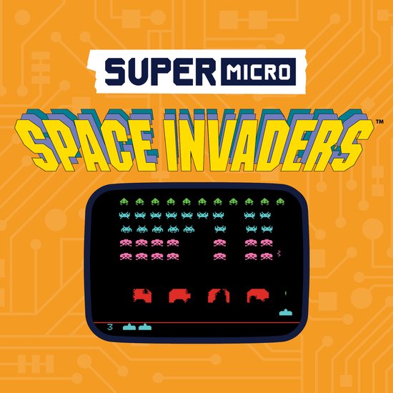 Supermicro Keychain Evercade Super Micro Keychain Gamer - Space Invaders - Retro Gaming | bol
