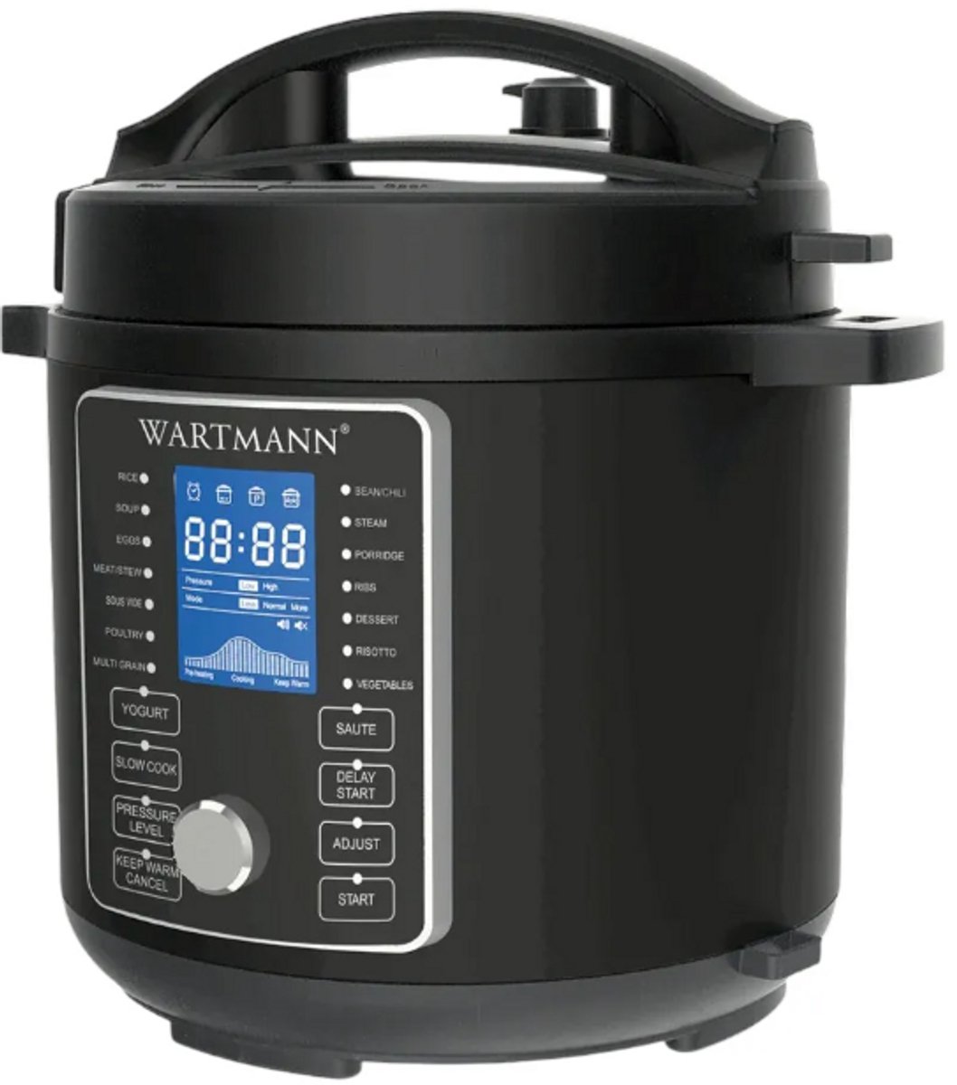 Afbeelding 2 van Wartmann® Pressure cooker WM-2409 MC 16-in-1 Multicooker