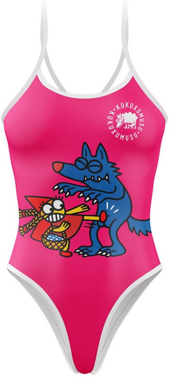 Otso Kukuxumusu F*ck You! Zwemkleding Roze L Vrouw