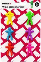 LOT DE 24 Marqueurs De Verre Réutilisables - Marqueurs De