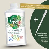 Liquid Gold Leaf 500ml - Plantenvoeding - Fertiliser - Planten groeimiddel - 500ml (maakt 125 tot 500 liter) - Kamerplantvoeding voor binnen en buiten