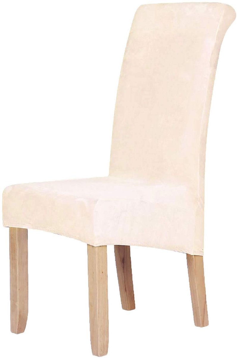 Ibenzoa® Beschermende en Decoratieve Fluwelen Stoelhoezen voor Grote Eetkamerstoelen