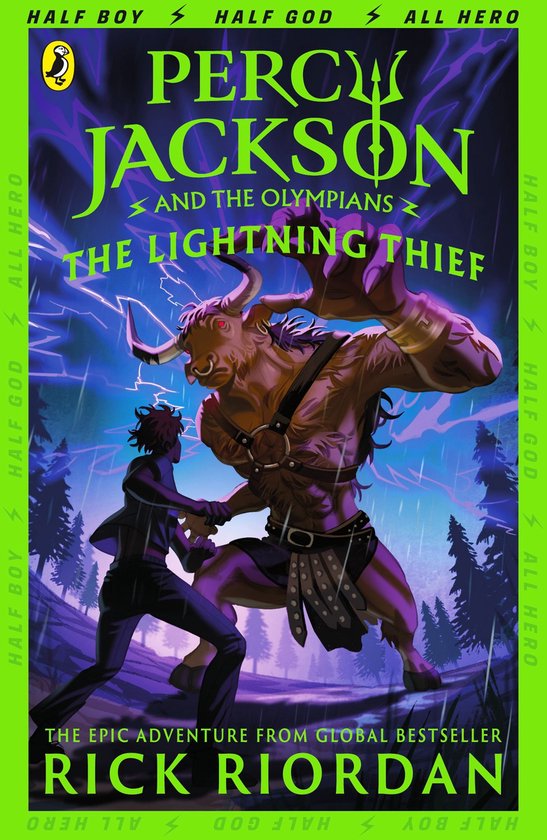Percy Jackson and the Lightning Thief - cover