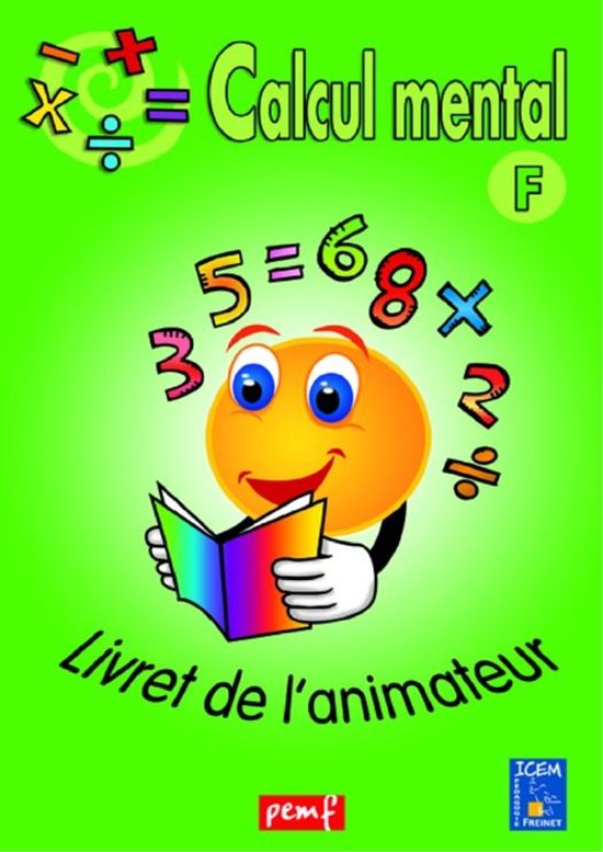 Calcul mental coopératif - Calcul mental - Niveau F- Livret ... - cover