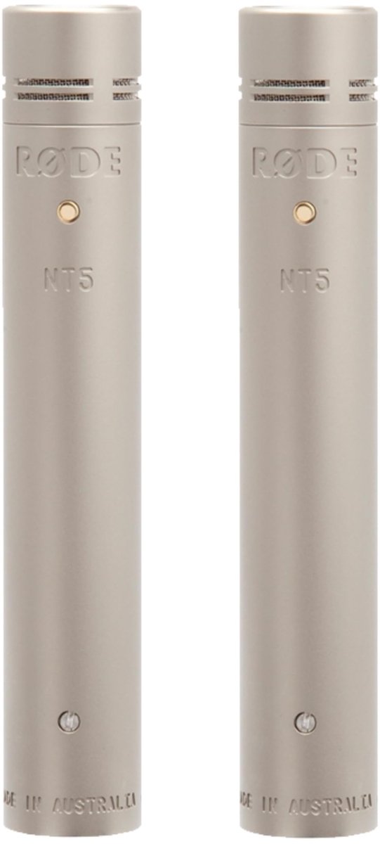 Røde NT5-matched pair - Compacte 1/2 "cardioid condensator microfoons