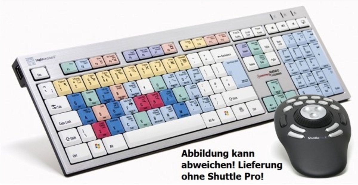 LogicKeyboard Cubase/Nuendo Keyboard dt. PC / Slim - Apple muizen en toetsenborden