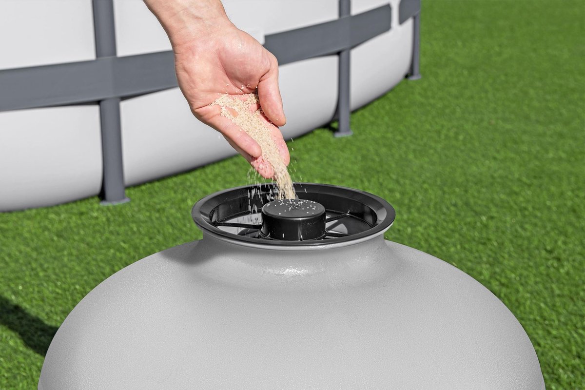 Bestway Zandfilterpomp - Voor opzetzwembaden tot 50.000 liter - 58486 – foto 4