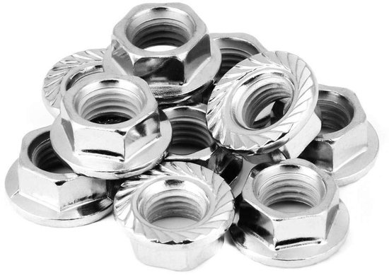 Rampamoeren M5 x 10 mm Verzinkt - 100 Stuks