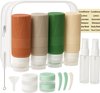 Vert / Marron - Set de flacons 100 ml / pots