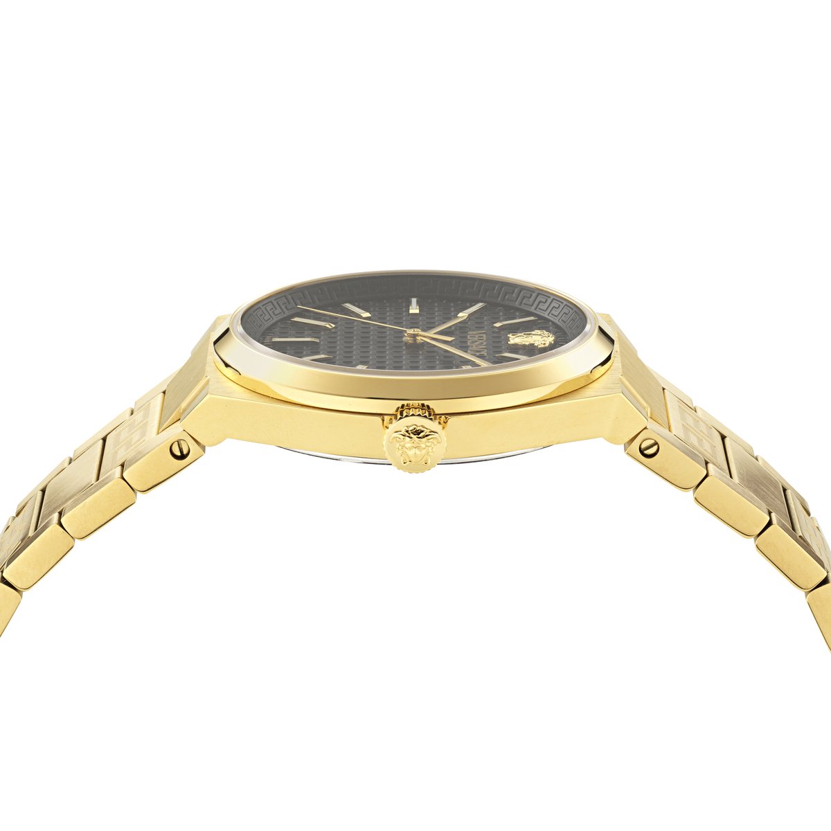 Versace V-Auria VE0F00525 Horloge - Staal - Goudkleurig - Ø 38 mm