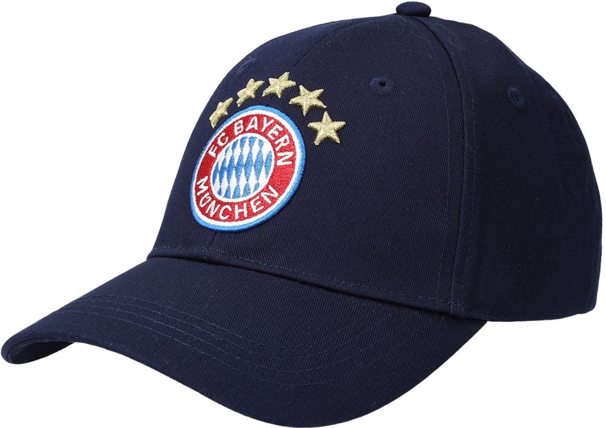 FC Bayern München kinderbaseballpet met logo 35490 marineblauw