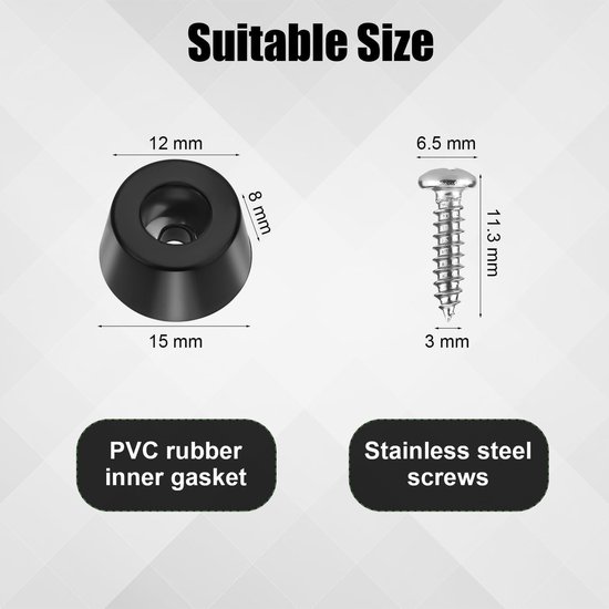 12 Stuks Rubberen Voetjes Voor Rijstkoker En Slowcooker Rubberen Voetzolen Snijplank Antislip Rubberen Voetjes Voor Keukenapparatuur
