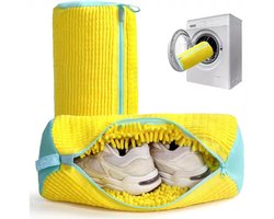 Schoenwasmachinetas - 2 stuks trainer wasmachinetas met rits - Herbruikbare schoenpoetszak - Draagbare schoenendroger - Schoennet voor tennisschoenen en sneakers . schoenen waszak - waszak voor schoenen en sneakers - wasmachine zak -