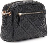 GUESS Sac à épaule bandoulière Adelasia Crossbody Camera Bag Black Noir