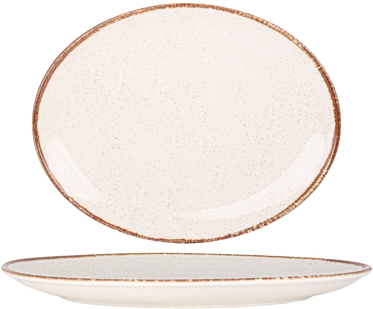 Rinart Serveerschaal - Brunilda - Porselein - 36 cm - set van 2