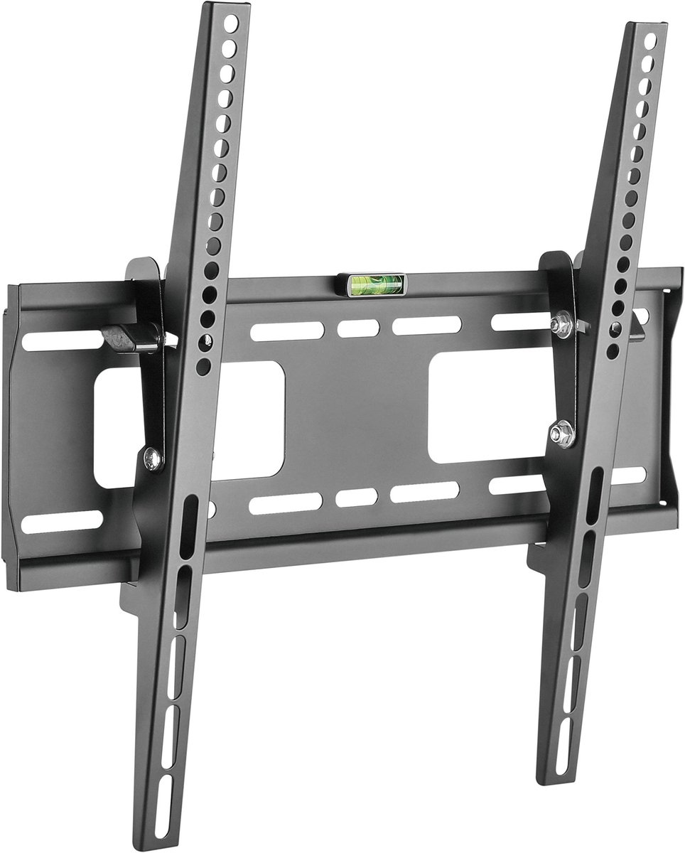 RICOO TV-muurbeugel kantelbaar voor 32-55 inch N2344 Ultraslanke TV-beugel slimme platte gebogen OLED-muurbeugel tot 50 kg VESA 400 x 400