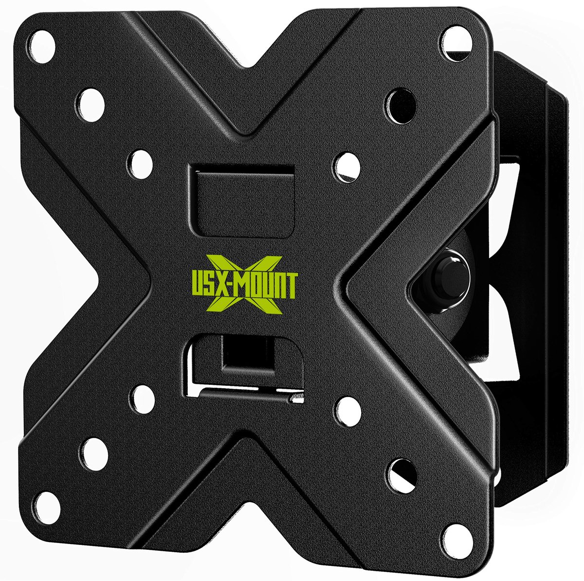USX-MOUNT TV-muurbeugel, draai- en kantelbare tv-beugel voor 10-26 inch tv's en monitoren, tv-muurbeugel met max. VESA 100x100mm, universele tv-beugel