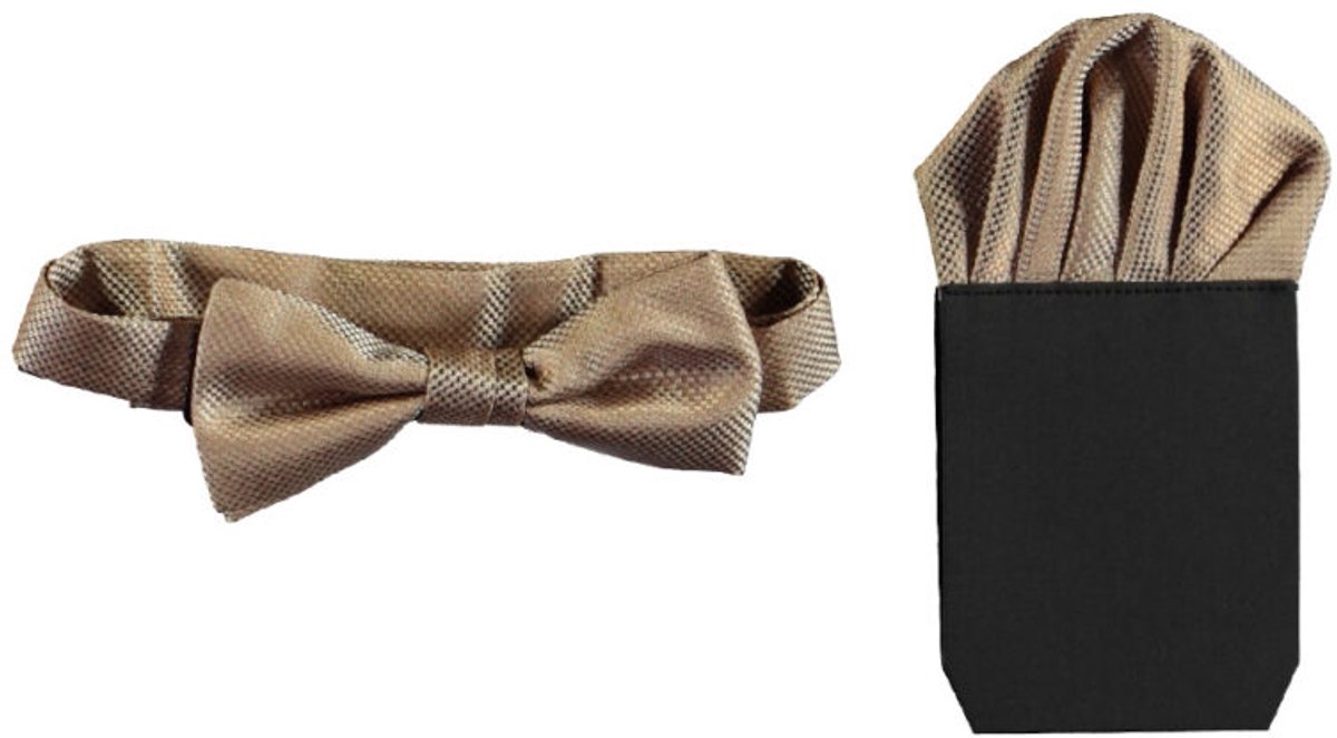 Red & Blu - Strikje - Maat 1 Maat - Jongens - 406 Beige -