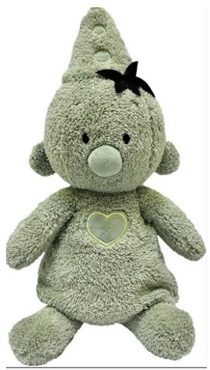 Bumba Knuffel Fluffy Pluche Groen (60cm)
