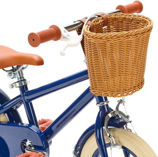 Generation Retro 12 inch Blauw - Kinderfiets met Mandje van Generation — afbeelding 4