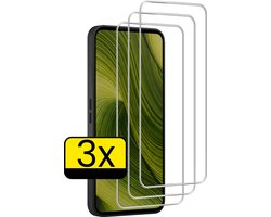 Screenprotector - Geschikt voor Fairphone 6 - 3 Stuks - Extra Sterk - Beschermglas - Gehard Glas - Tempered Glass - Screen Protector