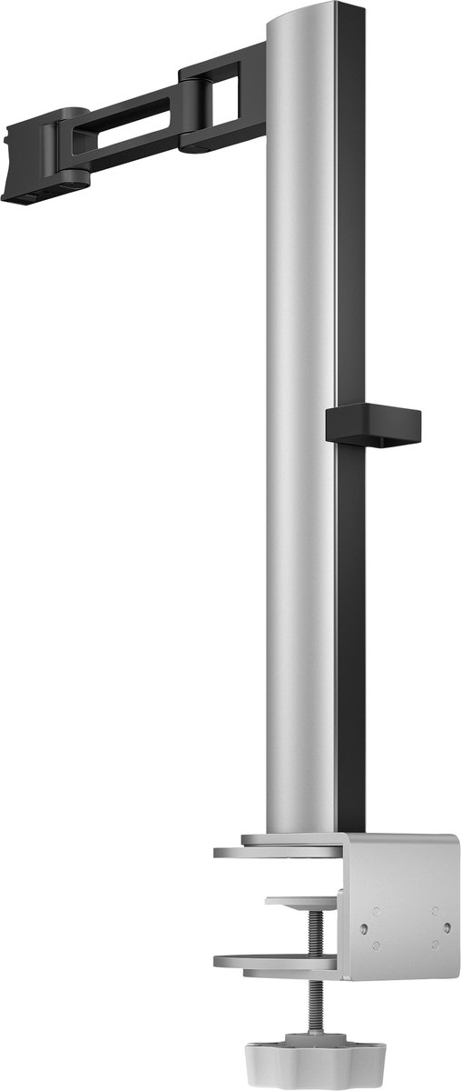 HP 762U0AA flat panel bureau steun 80 cm (31.5) Zwart, Zilver van Merkloos — afbeelding 2