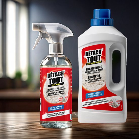 Détach'tout - Vlekverwijderaar vasttapijt & tapijt - 500ml