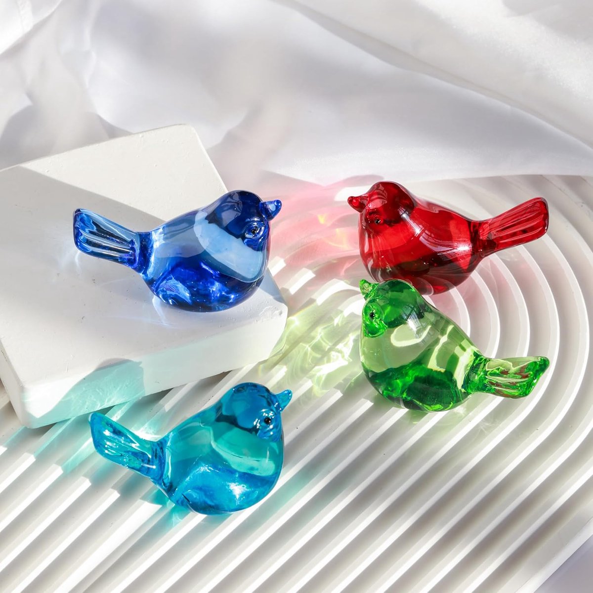 Glas Deco 'Gekleurde Haan' Kakelt de boel bij elkaar