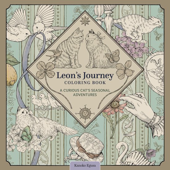 Leon's Journey Coloring Book - cover