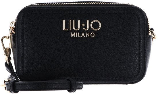 LIU JO sac à épaule bandoulière Ridhi ECS Camera Case Nero noir
