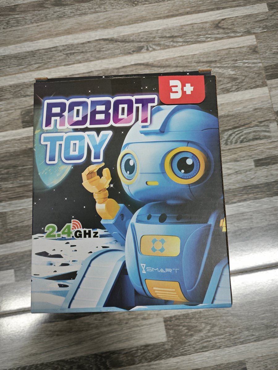 Ophy Robot jouet pour enfants, technologie de projection innovante, robot RC avec yeux LED et musique, jouet RC avec capteur de gestes pour garçons et filles âgés de 3 à 12 ans