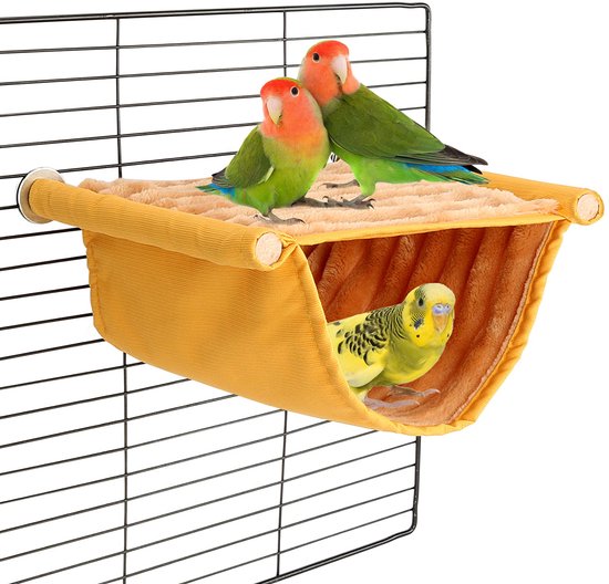 Winter Warm Vogelnest Bed Hanging Bed Omarmt Huis Papegaaij Huis Tent Speelgoed Vogelkooi Papegaaij Huis geschikt voor Langstaart Papegaaij - Tijger Skin Papegaaij - Monik Papegaaij - Paar Papegaaij - Parrot Papegaaij - Frenk - Hamster - Stink - Vark