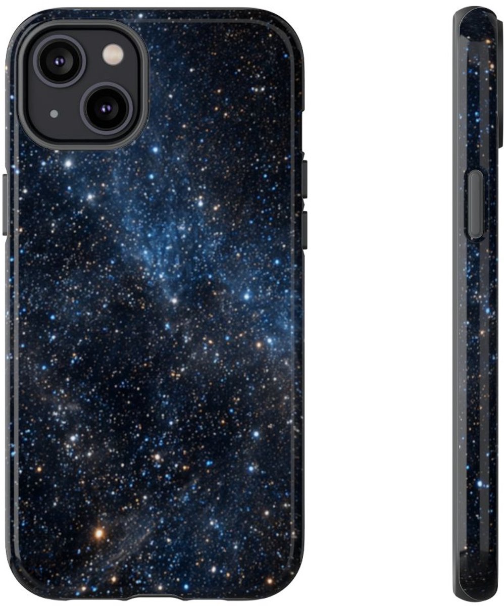 Sterrenrijke Diepe Ruimte – Telefoonhoesje Geschikt voor iPhone 14 Plus