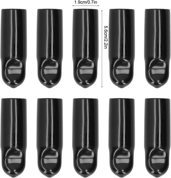 Pack of 10 Beer Tap Cap Rubber Covers for Beer Keg Barrel Beer Tap Barrel Caps Rubber Tap Pacifier Sanitary Cover van Merkloos	 — afbeelding 5