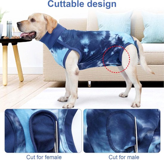 Operatie Romper Hond – Recovery Suit & Beschermpak voor na Operatie - Dogs & Co