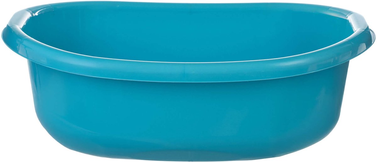 Lavare badkamerkom met handgrepen 12L turquoise