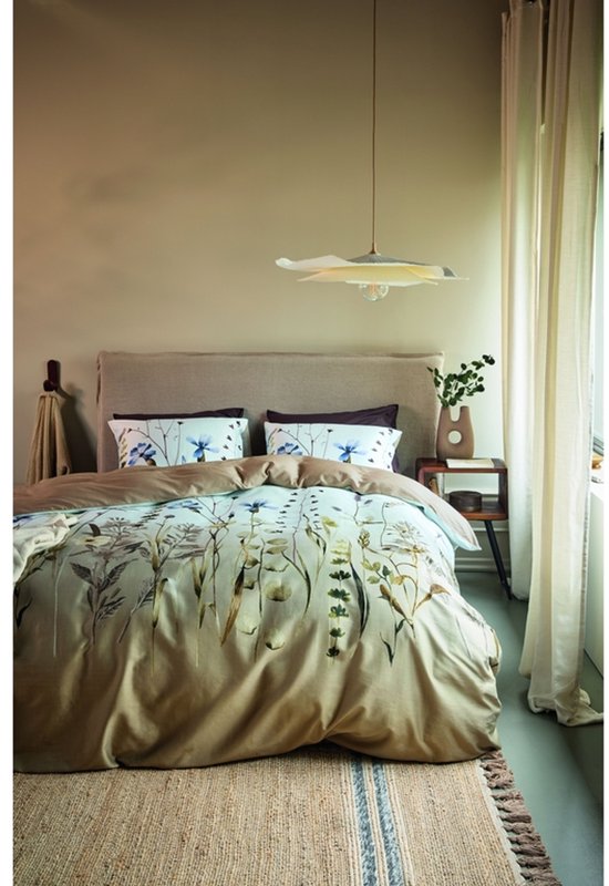 Beddinghouse Sofia dekbedovertrek - Tweepersoons - 200 x 200/220 cm - Naturel van Beddinghouse — afbeelding 5