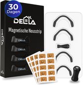 Della® Magnetische Neusstrips - 30 Paar - Neusspreider - Neusspreider Set - Snurkbeugel - Neuspleister Huidvriendelijk - 60 Stuks Neusstickers