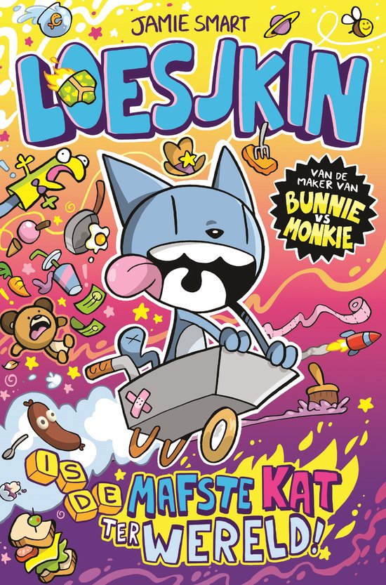 Loesjkin 1 - Loesjkin is de mafste kat ter wereld! - cover