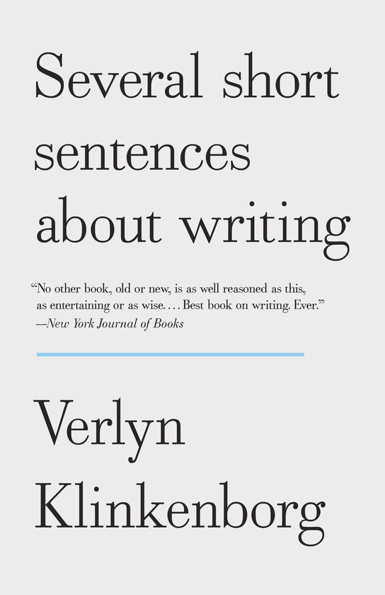Several Short Sentences About Writing - cover