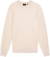 Lyle & Scott Mesh Logo Crew Neck Jumper