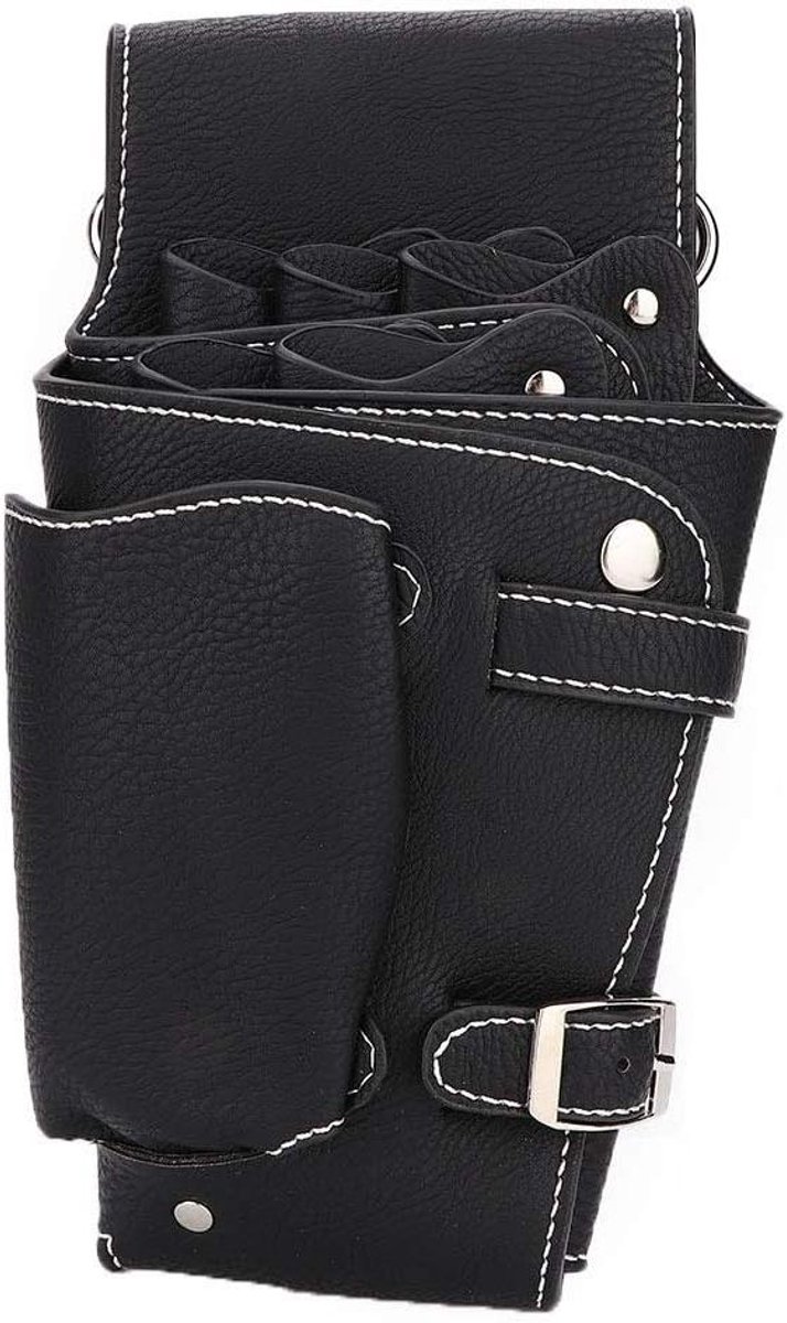 Heuptas voor kappersscharen met schouderriem – Schaar etui voor haar & gereedschap