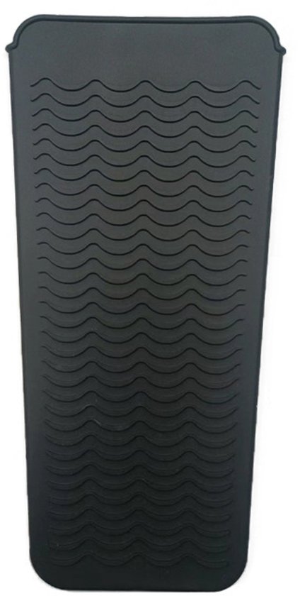 Verdikte siliconen isolatiehoes voor krultangen - oorbescherming tegen verbranding - kappersgereedschap - bestand tegen hoge temperaturen - geen vervorming - duurzame siliconen hoes geschikt voor stijltangen, krultangen, hete haartools -19.5*9*2cm