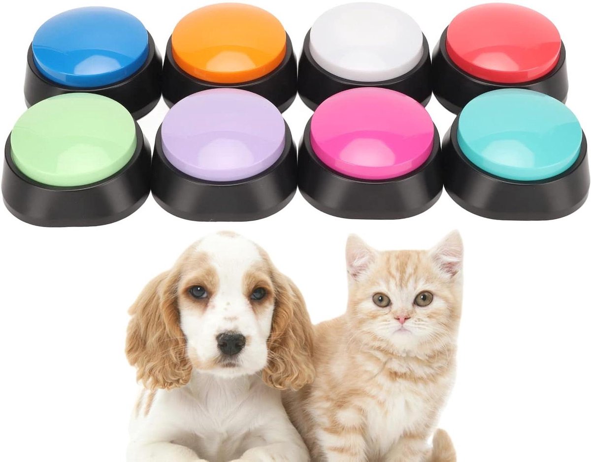 Allecto Plus - Hond Knoppen Training 30 Seconden Opnametijd Woorden Spraakopname - Diverse Kleuren