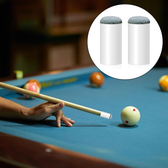 20-delige Biljart Pool Cue Tips Set - 13mm Schroef Op Tips - Vervanging en Reparatie Kit - Biljart Pool Cue Stick Accessoires - Pool Sticks Tips Toebehoren van Merkloos — afbeelding 2